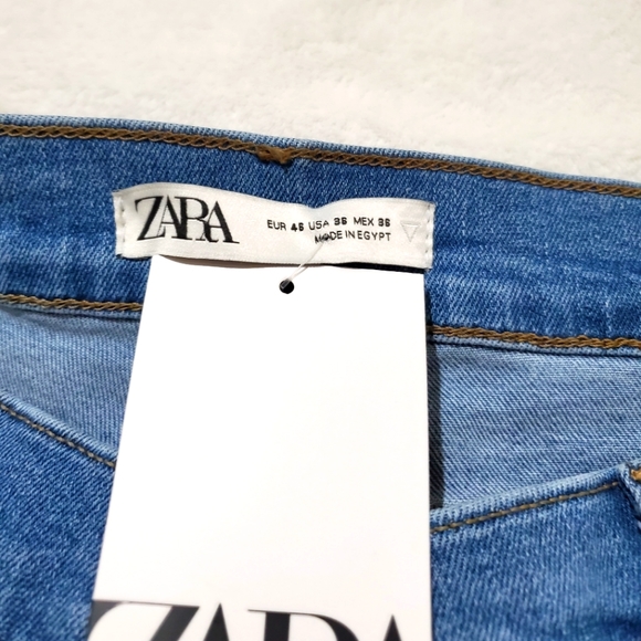 ❌️SOLD❌️Zara Low Rise Slim Jeans Size 36 - Picture 7 of 8